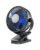 Gaiatop Portable Clip on Fan Battery Operated, Small Powerful USB Table Fan, 3 Speed Quiet Rechargeable Mini Desk Fan, 360° Rotate Personal Cooling Fan for Home Office Stroller Camping Black Blue