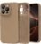 DIZORO Compatible for iPhone 16 Pro Camera Protection Case 6.3, Slim Liquid Silicone 3 Layers Full Covered Soft Gel Rubber Phone Case Protective Cover 6.3 Inch – (Desert Titanium)