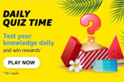 Amazon Daily Quiz Answers, 6 May 2026